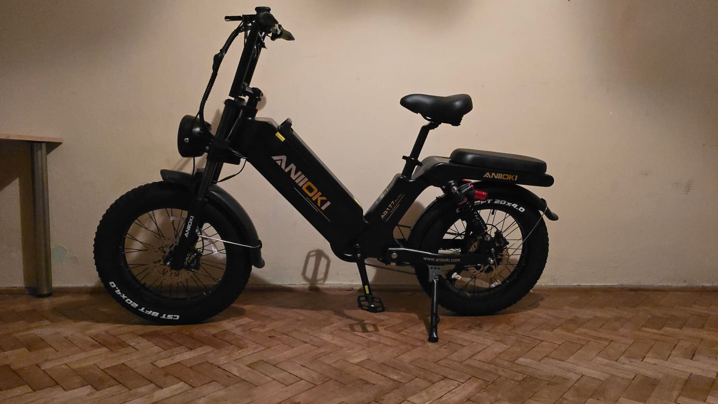 Customer photo review of AQ177 Pro Max 52V eBike