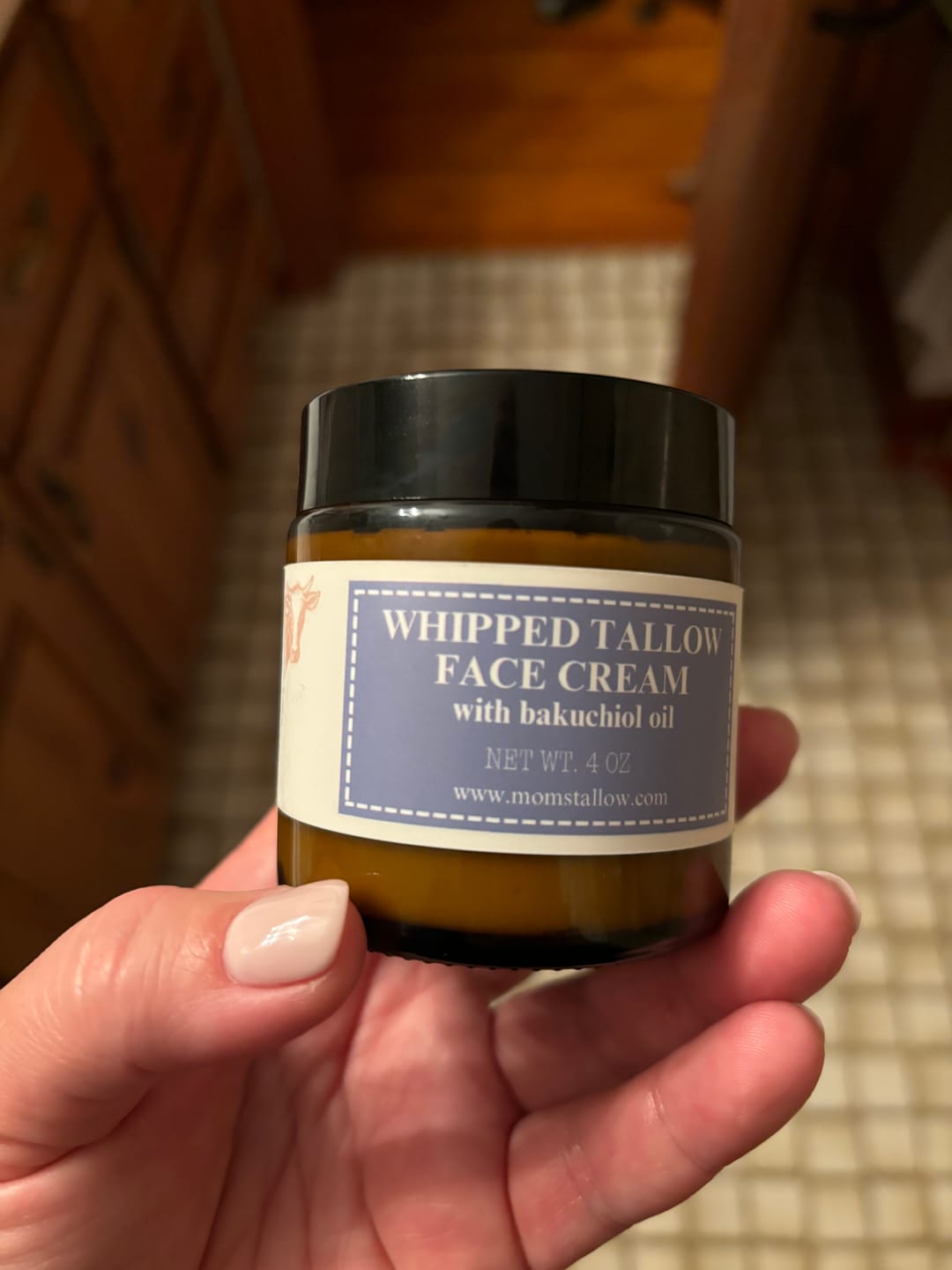 Customer photo review of Mom’s Whipped Tallow Face Cream