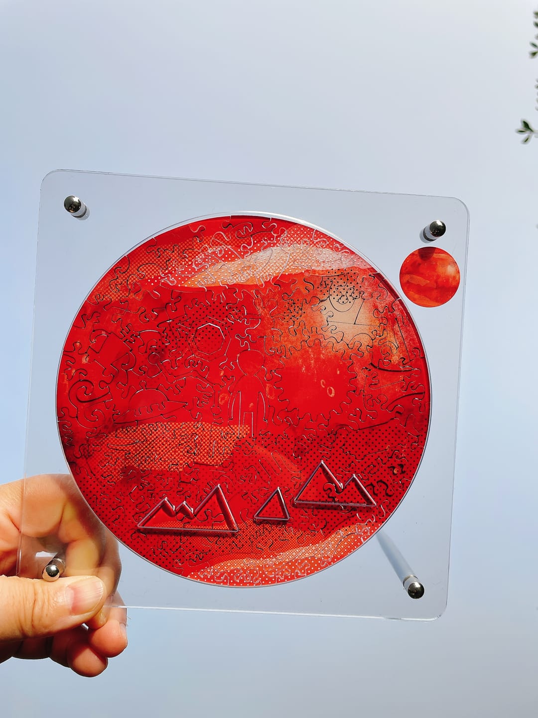 Customer photo review of MARS 火星と専用フレームセット
