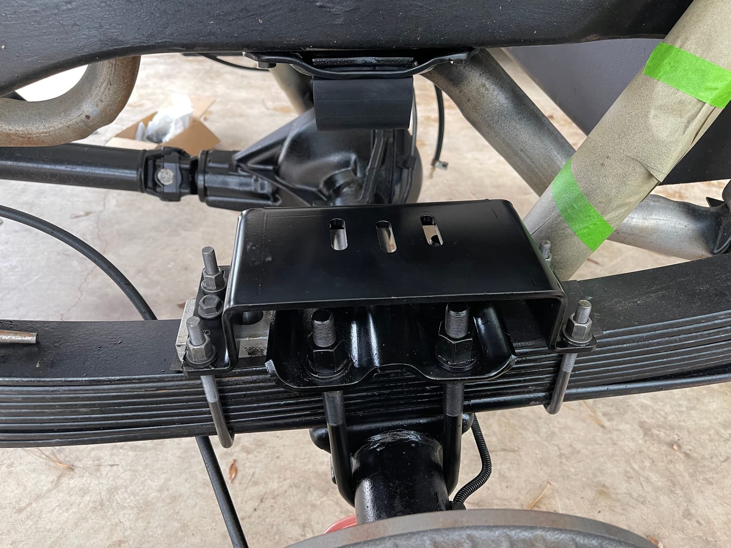 Customer photo review of 3/8 Inch Diameter U-Bolts - Square