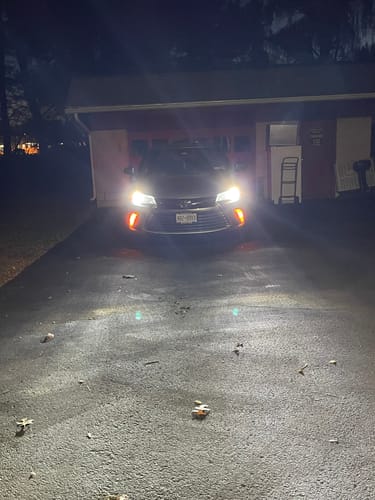 Customer photo review of Carifex Compact LED Headlight Sets