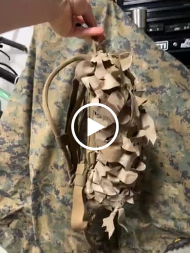 Customer video review of Predator Ghillie™ Back Panel Cover