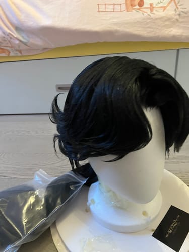 Customer photo review of Hua Cheng style wig from Heaven Officials Blessing