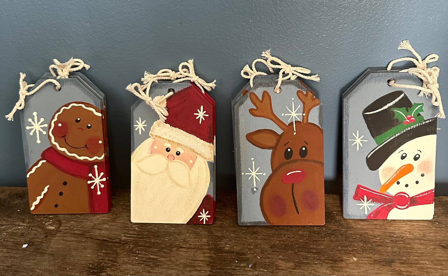 Customer photo review of Unfinished Wood Price Tag Product Tag Silhouette - Craft- up to 24" DIY