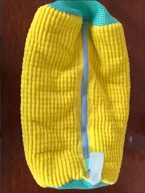 Customer photo review of MagicWipe™ Shoe Wash Bag