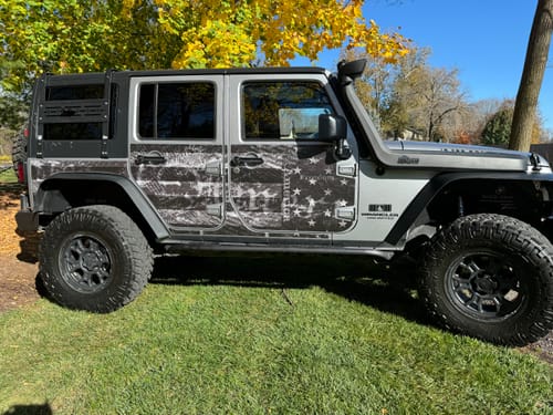 Customer photo review of MEK Removable Trail Armor: JKU