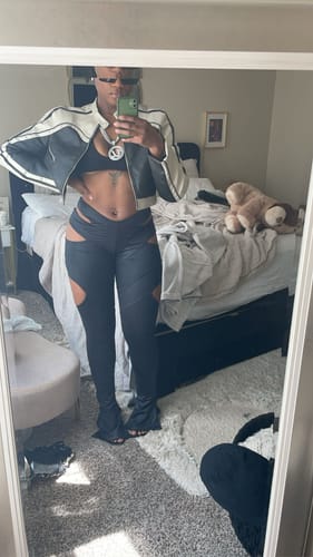 Customer photo review of Bia Pants - Black