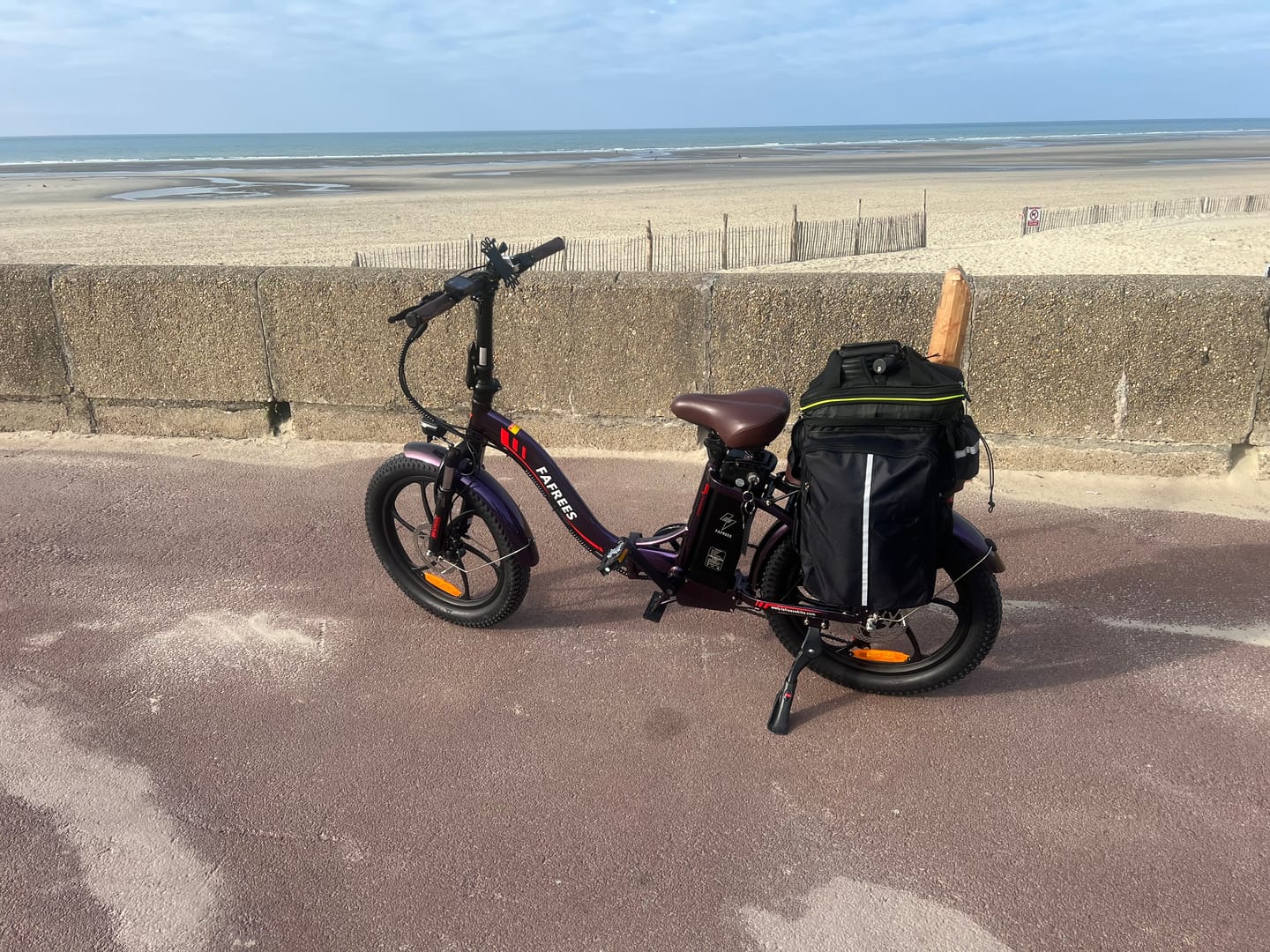 Customer photo review of 35L Large Capacity Bicycle Bag (Save more with ebike BUT not for separate sale)