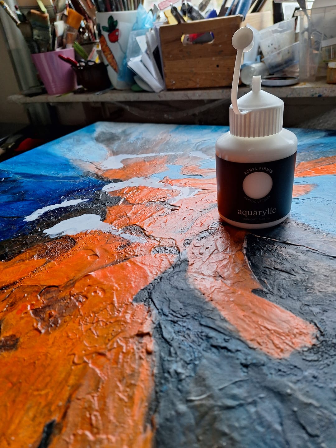 Customer photo review of Acryl Firnis