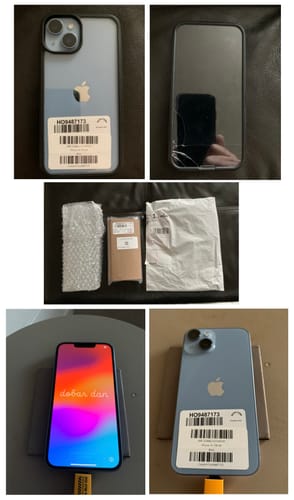 Customer photo review of Apple iPhone 14 Refurbished SIM Free