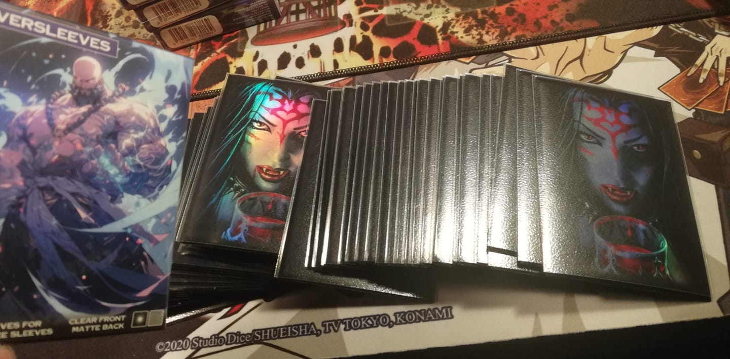 Customer photo review of Baba Sleeves Matte Oversleeves - Doublesleeves Hüllen