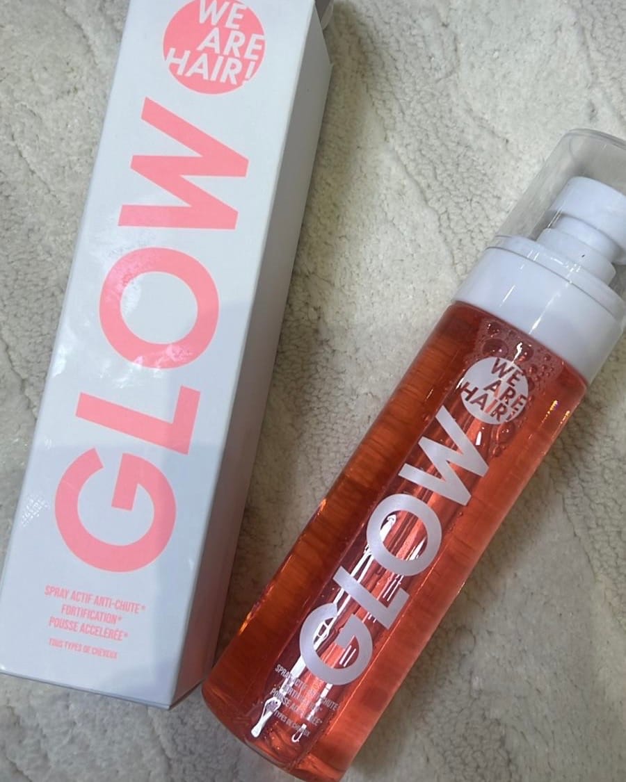 Customer photo review of Glow Hair - Pousse accélérée et anti-chute