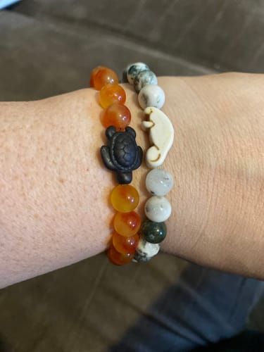 Customer photo review of The Journey Bracelet