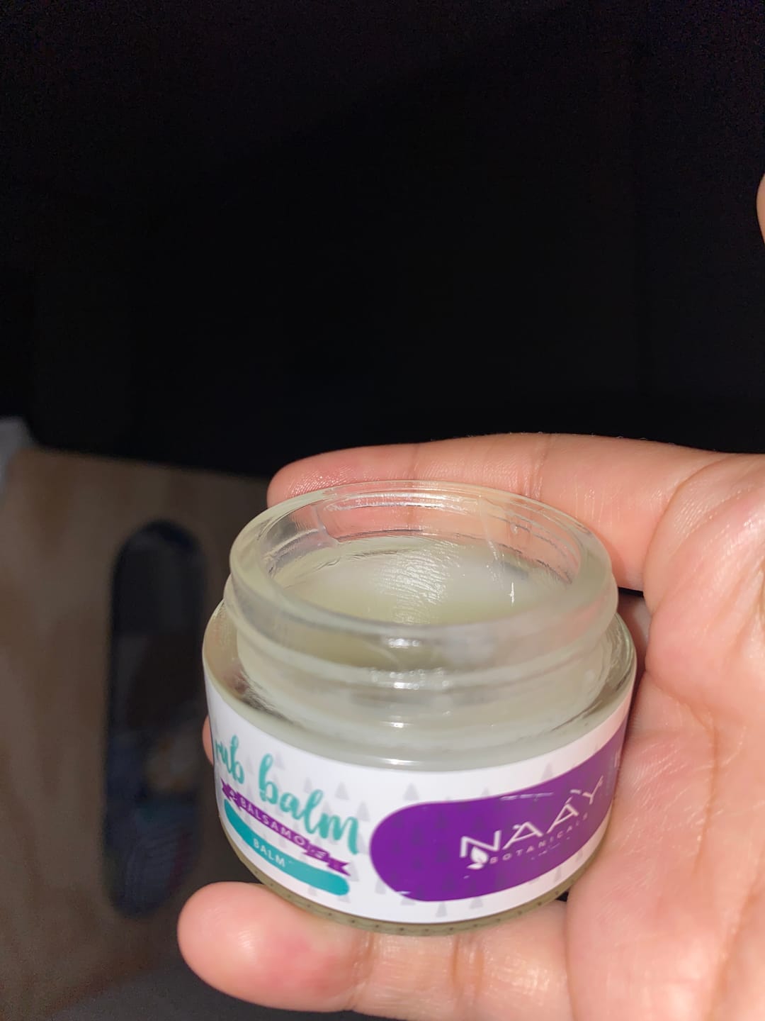 Customer photo review of Bálsamo respira y descansa