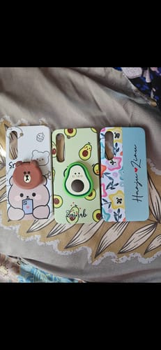 Customer photo review of Cute Bear Glossy Metal Case Cover For Samsung