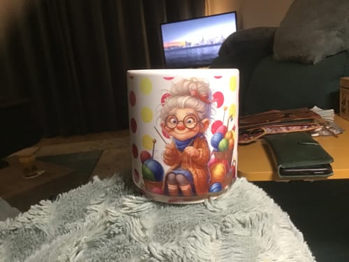 Customer photo review of 250ml 4 Stapelbare Kopjes inclusief standaard voor sublimatie