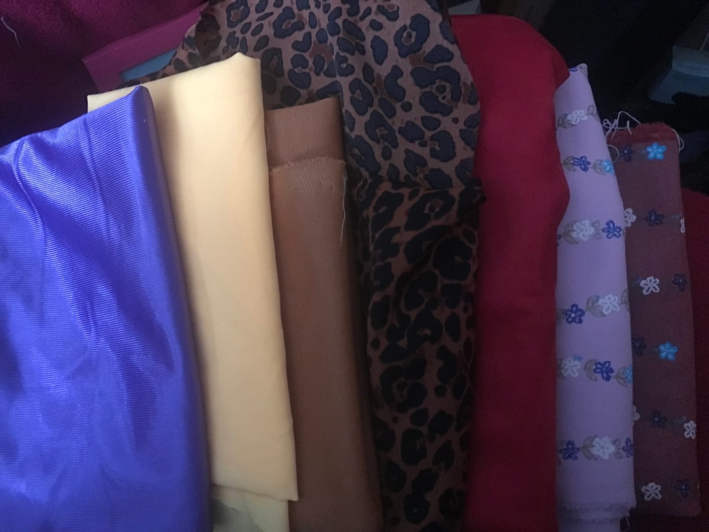 Customer photo review of 1kg Mixed Remnants Fabric Bag- Huge Variety