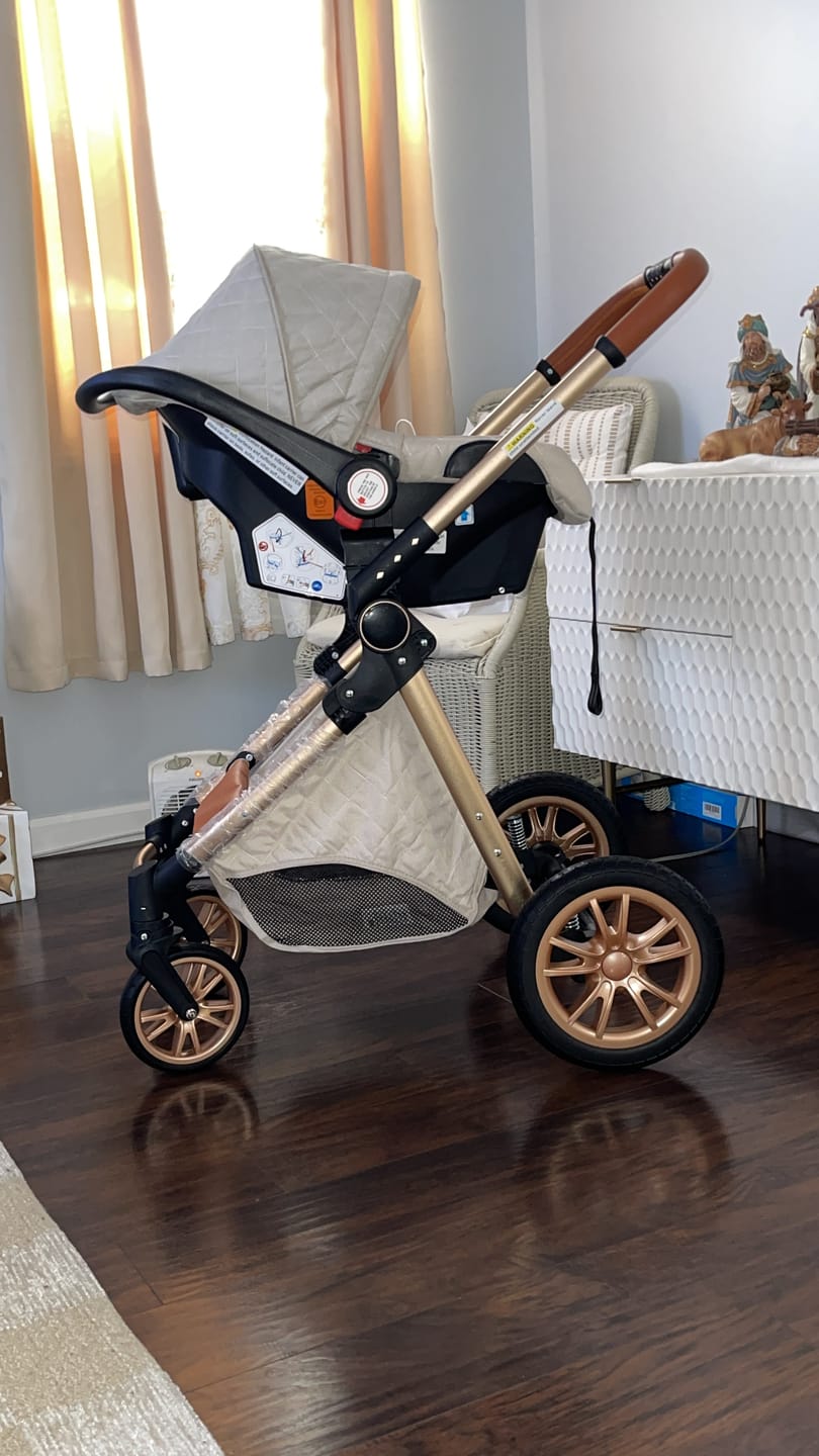 Customer photo review of Premium 3-in-1 Baby Stroller