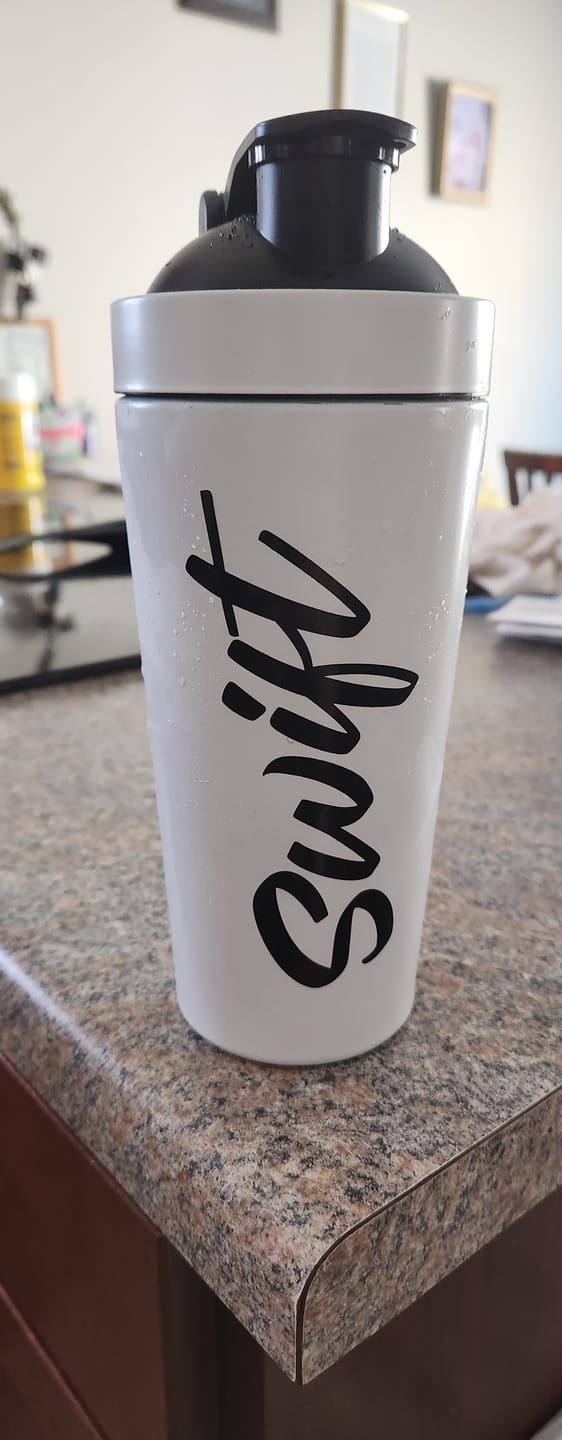 Customer photo review of Stainless Steel Shaker (Shadow)