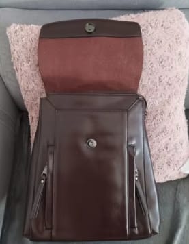 Customer photo review of Sac à Dos Cuir Femme Anastasia
