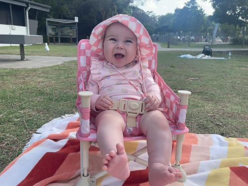 Customer photo review of Isla baby chair v2