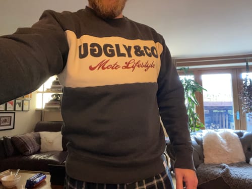 Customer photo review of U&C Stripe Jumper
