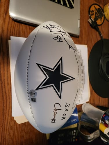 Customer photo review of Jay Novacek Autograph Signing