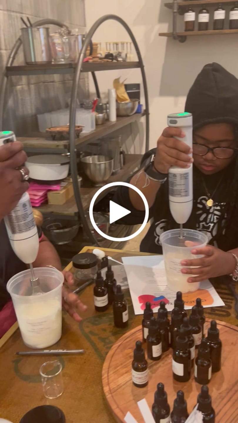 Customer video review of Whipped Body Butter Making | Self Guided