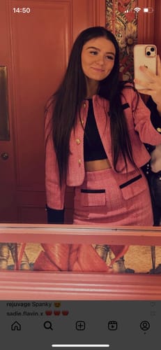 Customer photo review of DULCIE Tweed Two Piece Set  Next Day Delivery available