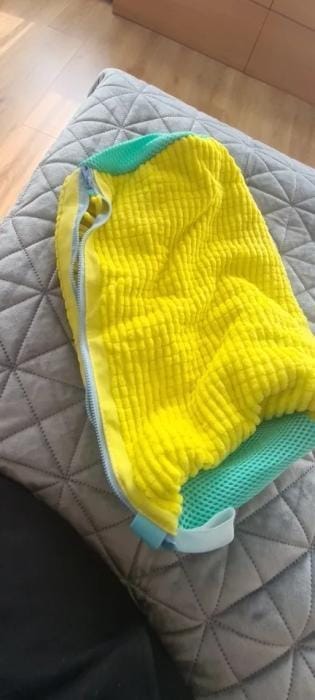 Customer photo review of MagicWipe™ Shoe Wash Bag