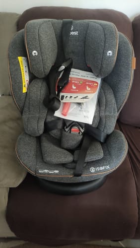 Customer photo review of Silla de Auto Convertible Isofix Supra 360º Premium Gris