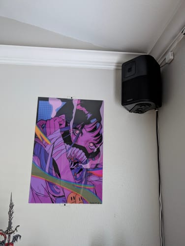 Customer photo review of Soul and Body Plexi Glass Wall Art