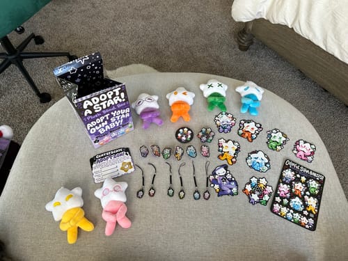 Customer photo review of Adopt a Star Baby Plush Blind Box