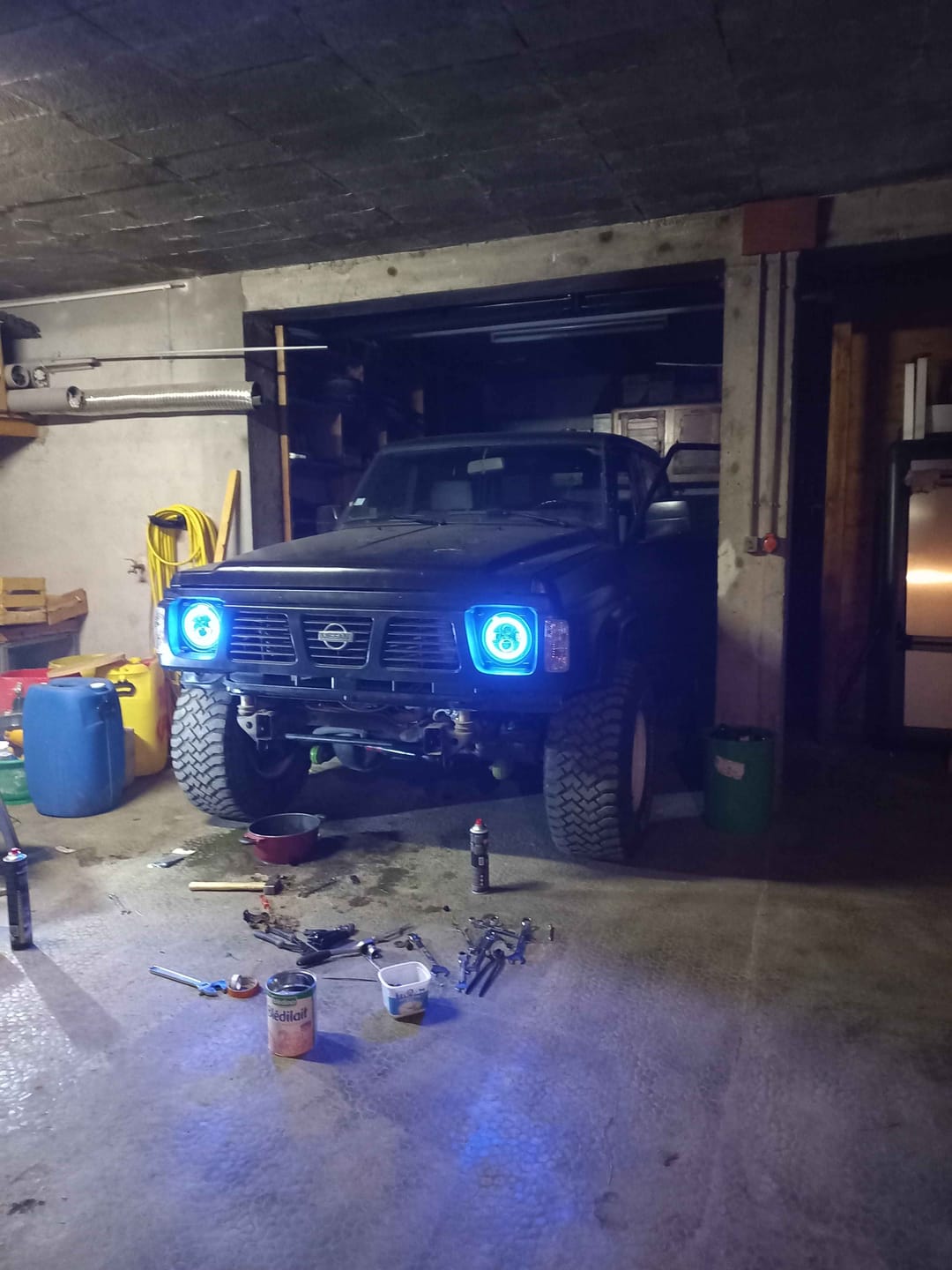 Customer photo review of 7" 'Halo' LED Colour Chasing Headlights