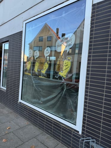 Customer photo review of Banner inkl. Druck