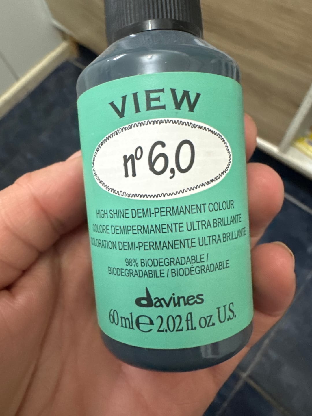 Customer photo review of Tintura Demipermanente Sin Amoníaco View Davines