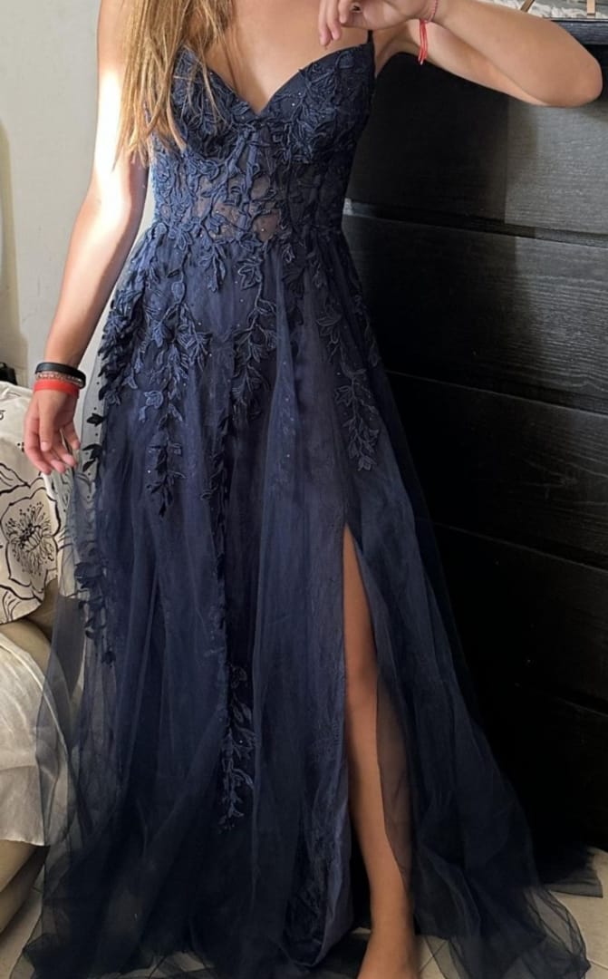 Customer photo review of Stilvolles  A-Linien Ballkleid - Sophie