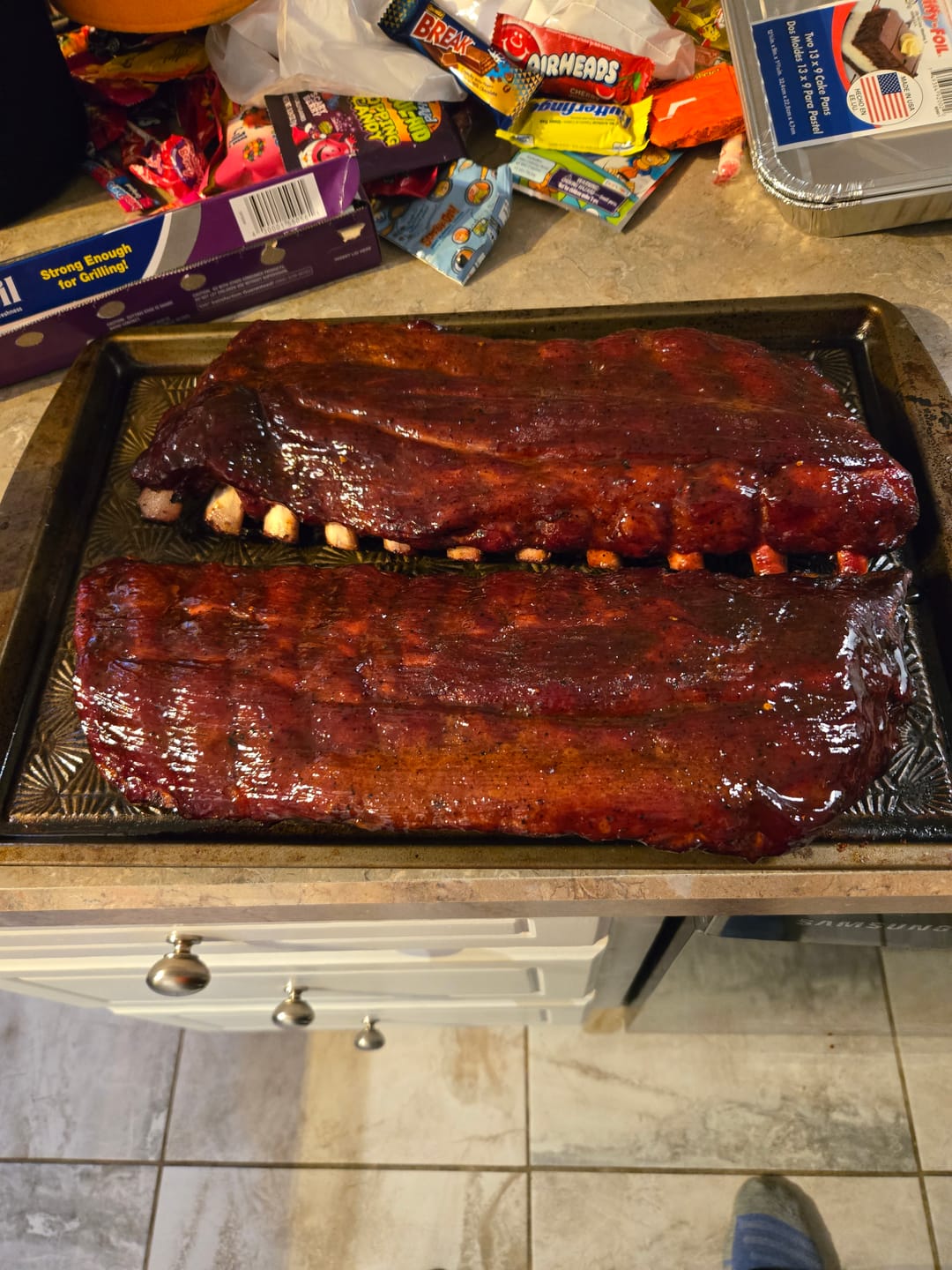 Customer photo review of Competition BBQ Sauce - Pint