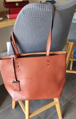 Customer photo review of Sac Cabas Cuir Angelina