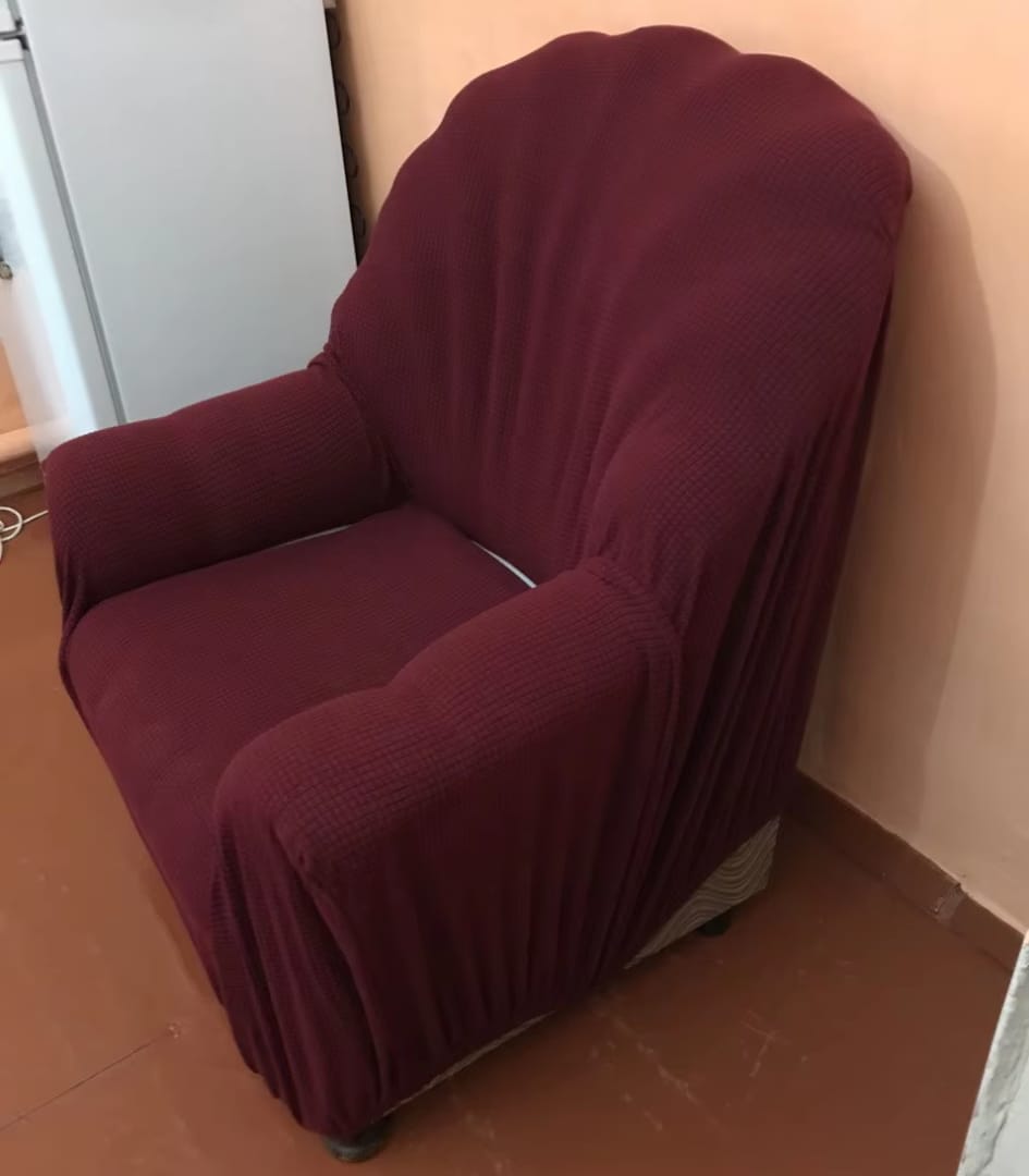 Customer photo review of Stijlvolle Rekbare Bankhoes - StretchGuard