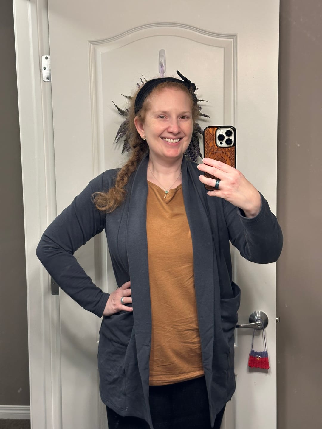 Customer photo review of *Pre-Sale* Cuff Tee
