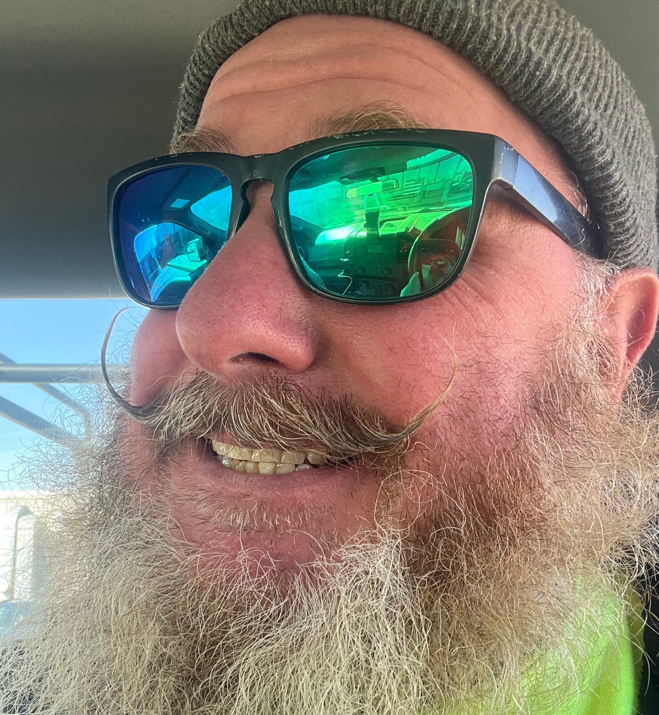 Customer photo review of Golden Hour - Seafoam Mirror