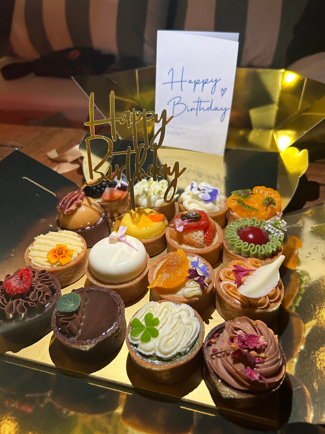 Customer photo review of The Dessert Connoisseur 16pcs