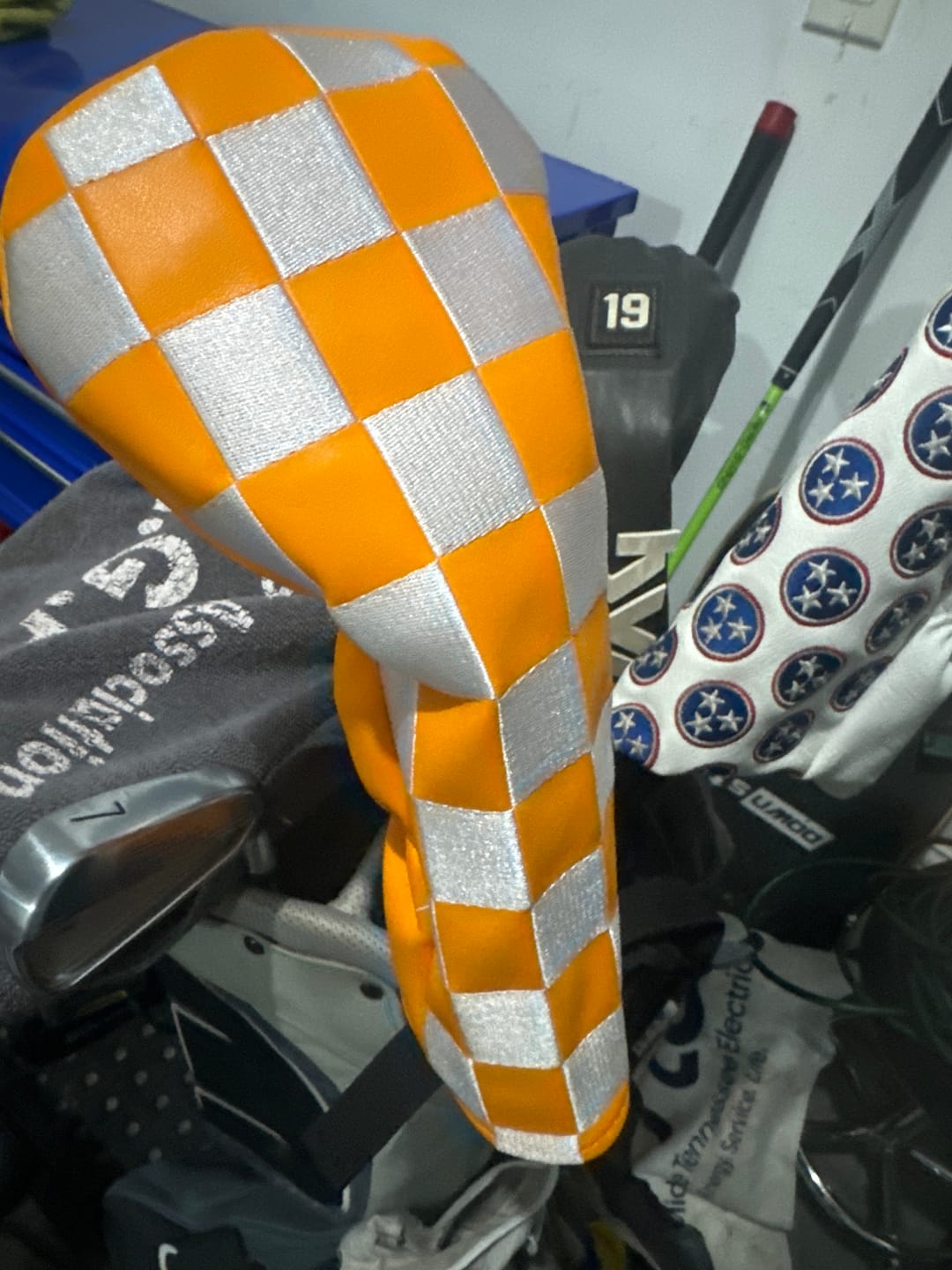Customer photo review of 3SG - Checkerboard Fairway Cover
