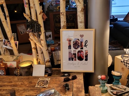 Customer photo review of Toi & Moi -  Affiche Personnalisée