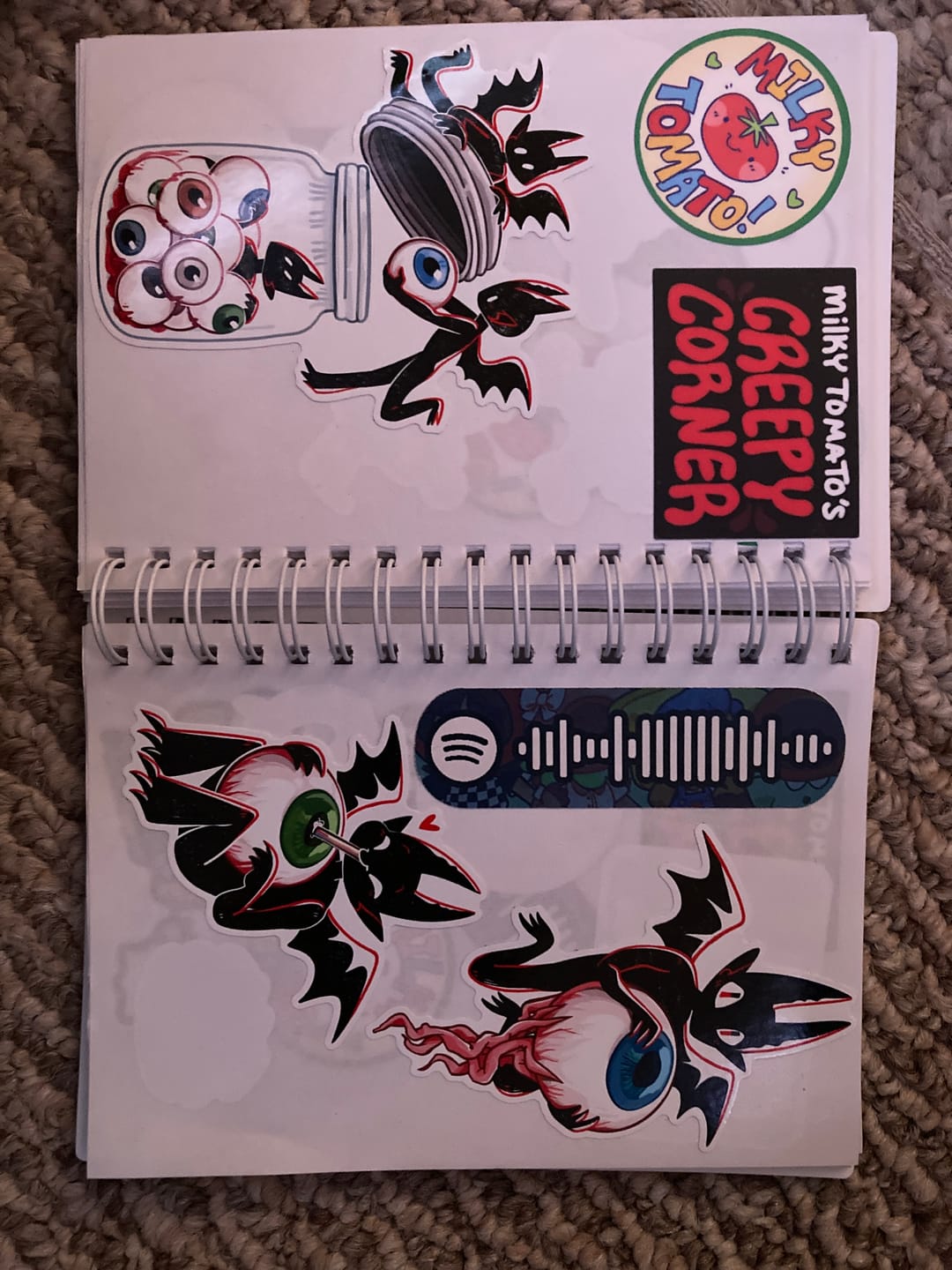 Customer photo review of Milky's Creepy Corner