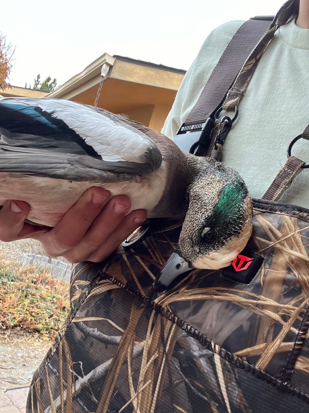 Customer photo review of TorridSeeker Heated Duck Waterfowl Hunting Neoprene Chest Waders