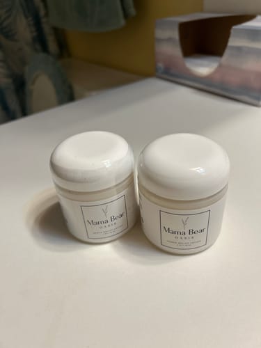 Customer photo review of Mama Bear Nerve Relief Lotion