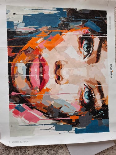 Customer photo review of Abstract Woman No 2