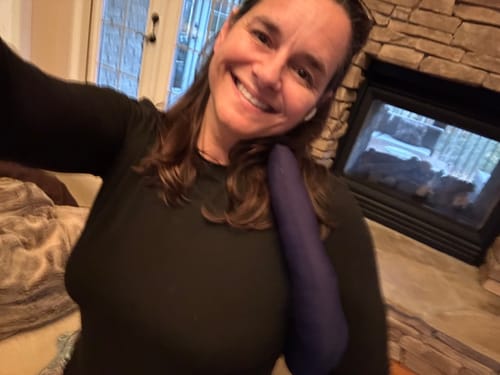 Customer photo review of Superior Side Relief Pillow